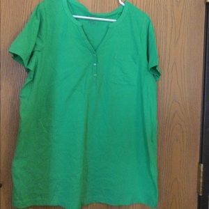 ROMANS green basic shirt size large never worn A-14